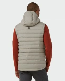 Stio Men's Hometown Down Hooded Vest -Stio Online Store M Hometown Down Hooded Vest Talus 4