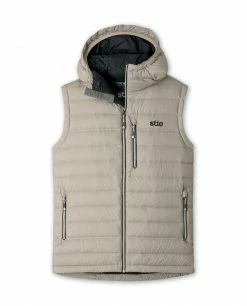 Stio Men's Hometown Down Hooded Vest -Stio Online Store M Hometown Down Hooded Vest Talus cdad064c 7779 4ca8 973d ed34cd9902c1