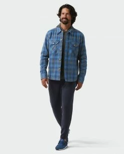 Stio Men's Hutkeeper Flannel Shirt -Stio Online Store M Hutkeeper Flannel Shirt Confluence Plaid 4