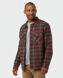 Stio Men's Hutkeeper Flannel Shirt -Stio Online Store M Hutkeeper Flannel Shirt Magnet Plaid 1