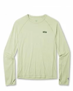 Stio Men's Hylas Crew LS 32 Stio Men's Hylas Crew LS -Stio Online Store M Hylas Crew Honey Dew