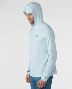 Stio Men's Hylas Hooded Pullover 45 Stio Men's Hylas Hooded Pullover -Stio Online Store M Hylas Hooded Pullover Misty Cloud 3