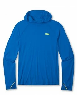 Stio Men's Hylas Hooded Pullover 32 Stio Men's Hylas Hooded Pullover -Stio Online Store M Hylas Pullover Blue Jolt