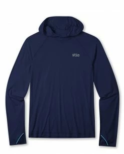 Stio Men's Hylas Hooded Pullover 38 Stio Men's Hylas Hooded Pullover -Stio Online Store M Hylas Pullover Maritime Blue