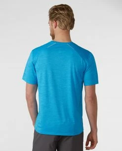 Stio Men's Icefloe Tech Tee SS -Stio Online Store M Icefloe Tech Tee SS Rapid Blue 2