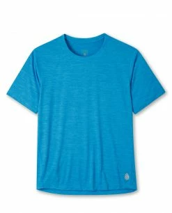 Stio Men's Icefloe Tech Tee SS -Stio Online Store M Icefloe Tech Tee SS Rapid Blue