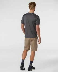 Stio Men's Icefloe Tech Tee SS -Stio Online Store M Icefloe Tech Tee SS Scorched Rock 4