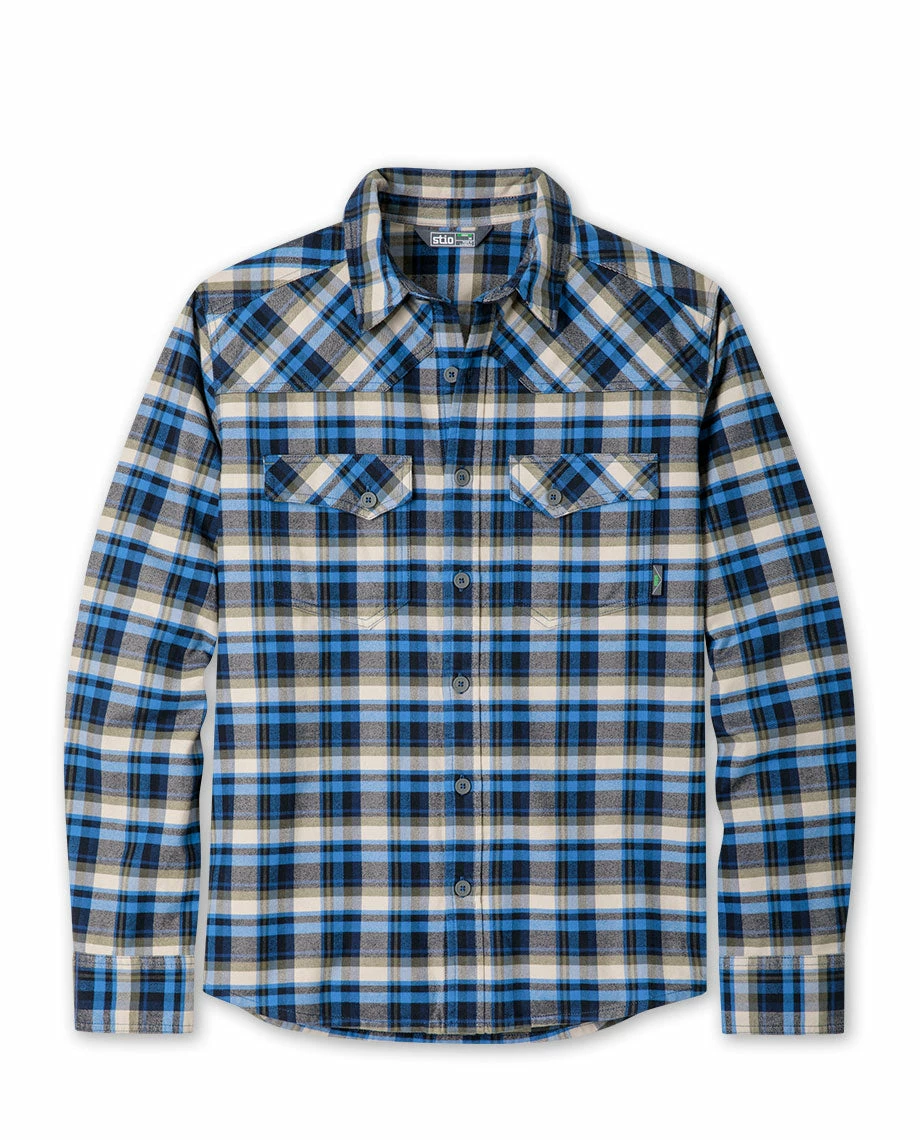 Stio Men's Junction Midweight Flannel Shirt 18 Stio Men's Junction Midweight Flannel Shirt - Image 18