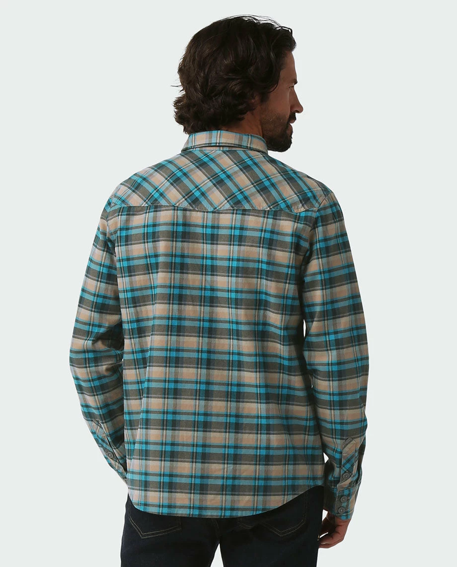 Stio Men's Junction Midweight Flannel Shirt 3 Stio Men's Junction Midweight Flannel Shirt - Image 3