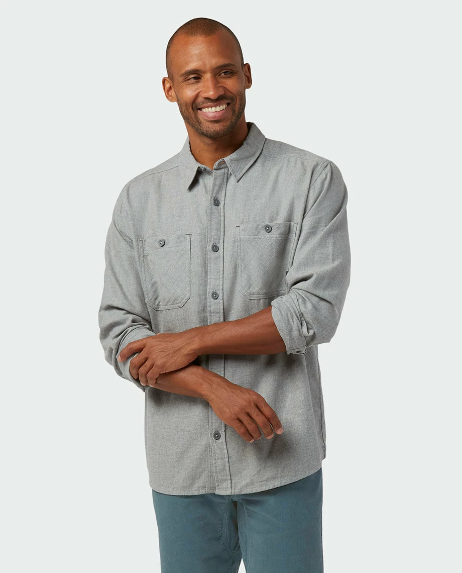 Stio Men's Miter Lightweight Flannel Shirt 2 Stio Men's Miter Lightweight Flannel Shirt - Image 2