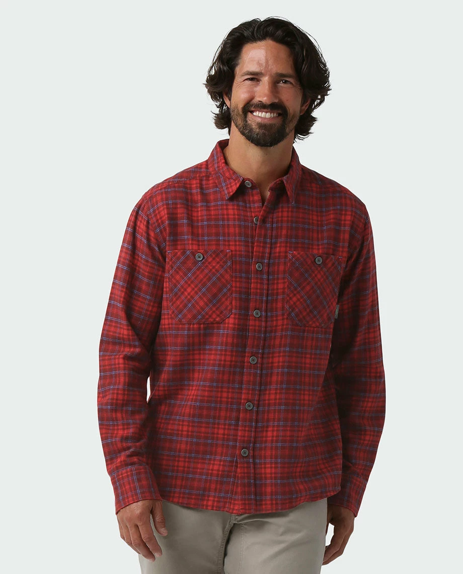 Stio Men's Miter Lightweight Flannel Shirt 12 Stio Men's Miter Lightweight Flannel Shirt - Image 12