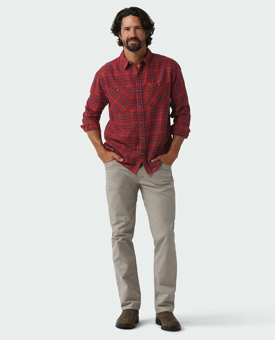 Stio Men's Miter Lightweight Flannel Shirt 15 Stio Men's Miter Lightweight Flannel Shirt - Image 15