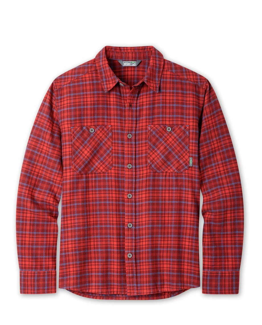 Stio Men's Miter Lightweight Flannel Shirt 11 Stio Men's Miter Lightweight Flannel Shirt - Image 11