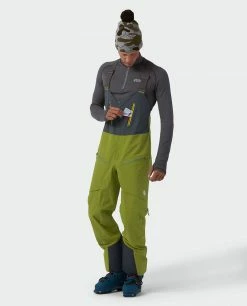 Stio Men's Objective Pro Bib -Stio Online Store M Objective Pro Bib Forest Olive 4