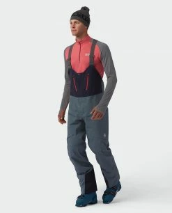 Stio Men's Objective Pro Bib -Stio Online Store M Objective Pro Bib Stormy Weather 1