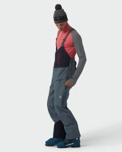 Stio Men's Objective Pro Bib -Stio Online Store M Objective Pro Bib Stormy Weather 3