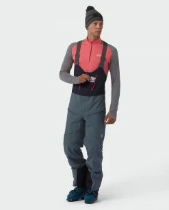 Stio Men's Objective Pro Bib -Stio Online Store M Objective Pro Bib Stormy Weather 4