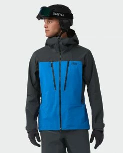 Stio Men's Objective Pro Jacket -Stio Online Store M Objective Pro Jacket Basalt Alpine Lake 1