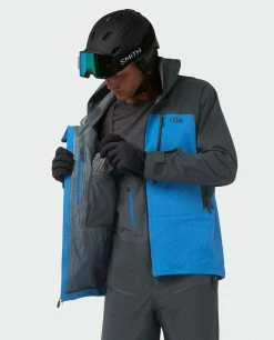 Stio Men's Objective Pro Jacket -Stio Online Store M Objective Pro Jacket Basalt Alpine Lake 2