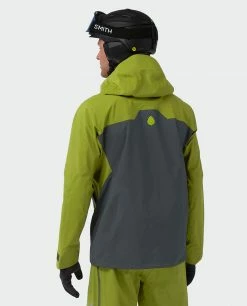 Stio Men's Objective Pro Jacket -Stio Online Store M Objective Pro Jacket Forest Olive Basalt 6