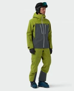 Stio Men's Objective Pro Jacket -Stio Online Store M Objective Pro Jacket Forest Olive Basalt 7