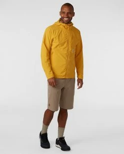 Stio Men's Pinedale XT Hooded Jacket -Stio Online Store M Pinedale XT Hooded Jacket Amber Resin 4