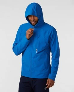 Stio Men's Pinedale XT Hooded Jacket -Stio Online Store M Pinedale XT Hooded Jacket Blue Jolt 2
