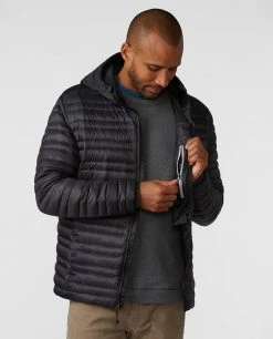 Stio Men's Pinion Down Hooded Jacket -Stio Online Store M Pinion Down Hooded Jacket Boundary Black 2 353d607a cbcf 4ce3 ae30 4c7c2722fcec