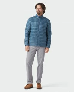 Stio Men's Pinion Down Sweater 60 Stio Men's Pinion Down Sweater -Stio Online Store M Pinion Down Sweater Sturdy Blue 1 Full