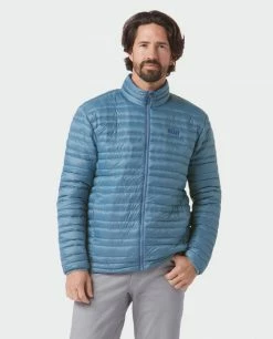 Stio Men's Pinion Down Sweater 57 Stio Men's Pinion Down Sweater -Stio Online Store M Pinion Down Sweater Sturdy Blue 3 Top