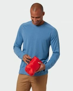 Stio Men's Pinion Down Hooded Jacket -Stio Online Store M Pinion Hooded Down Jacket Risk Red 7 Top