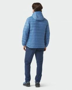 Stio Men's Pinion Down Hooded Jacket -Stio Online Store M Pinion Hooded Down Jacket Sturdy Blue 2 Full