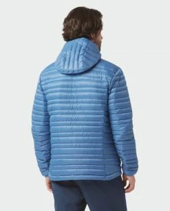 Stio Men's Pinion Down Hooded Jacket -Stio Online Store M Pinion Hooded Down Jacket Sturdy Blue 4 Top