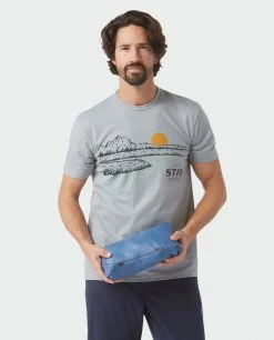 Stio Men's Pinion Down Hooded Jacket -Stio Online Store M Pinion Hooded Down Jacket Sturdy Blue 7 Top