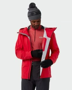 Stio Men's Raymer Jacket -Stio Online Store M Raymer Jacket Risk Red 3