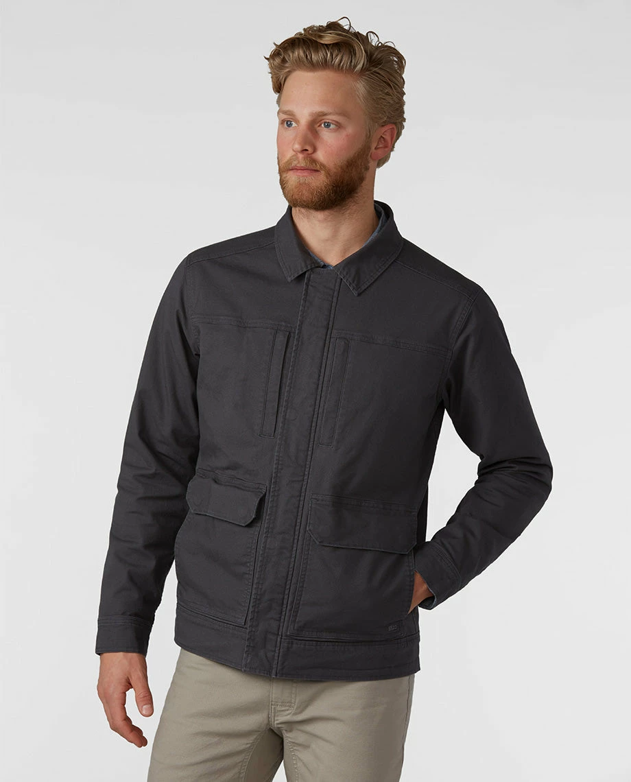 Stio Men's Rivet® Canvas Utility Jacket 4 Stio Men's Rivet® Canvas Utility Jacket - Image 4
