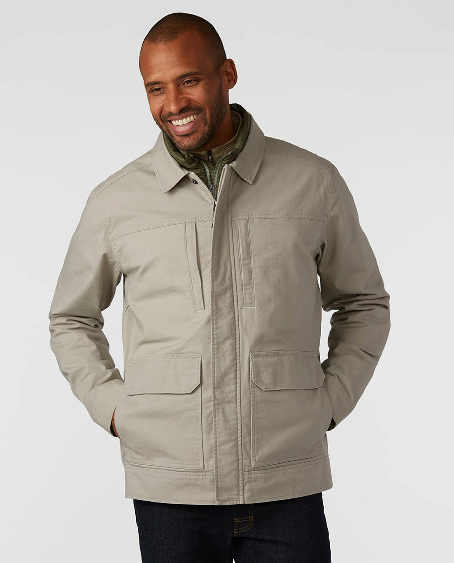 Stio Men's Rivet® Canvas Utility Jacket 9 Stio Men's Rivet® Canvas Utility Jacket - Image 9