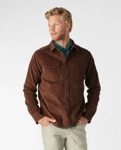 Stio Men's Saratoga Cord Shirt 22 Stio Men's Saratoga Cord Shirt -Stio Online Store M Saratoga Shirt Bison Herd 2