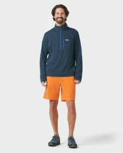 Stio Men's Second Light Pullover -Stio Online Store M Second Light Pullover Mountain Shadow 1 Full