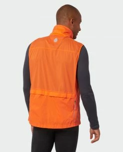 Stio Men's Second Light Vest -Stio Online Store M Second Light Vest Orange Peel 4 Top