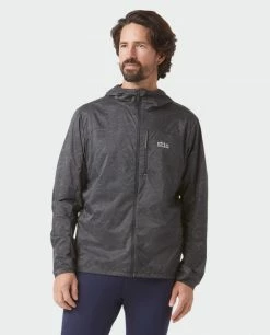 Stio Men's Second Light Windshell -Stio Online Store M Second Light Windshell Boundary Black Topo 3 Top