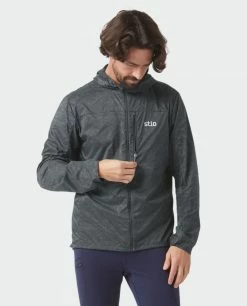 Stio Men's Second Light Windshell -Stio Online Store M Second Light Windshell Boundary Black Topo 6 Top
