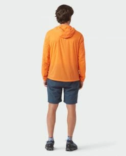 Stio Men's Second Light Windshell -Stio Online Store M Second Light Windshell Orange Peel 2 Full