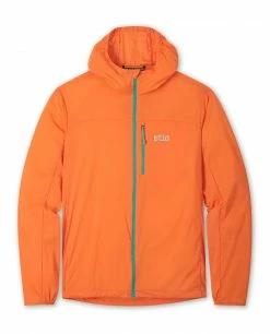 Stio Men's Second Light Windshell -Stio Online Store M Second Light Windshell Orange Peel