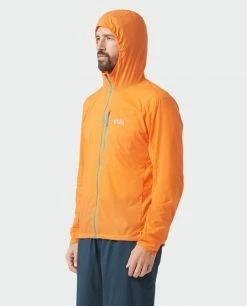 Stio Men's Second Light Windshell -Stio Online Store M Second Light Windshell Orange Peel 6 Top