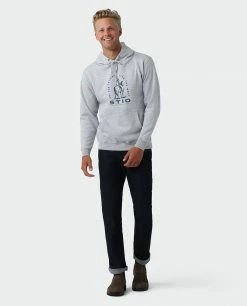 Stio Men's Ski The Tetons Hoodie -Stio Online Store M Ski The Tetons Hoodie Grey Heather 3