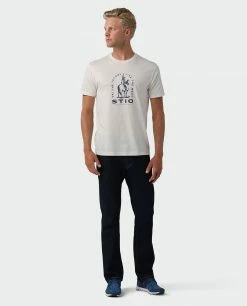 Stio Men's Ski The Tetons Tee -Stio Online Store M Ski The Tetons Tee Off White 3