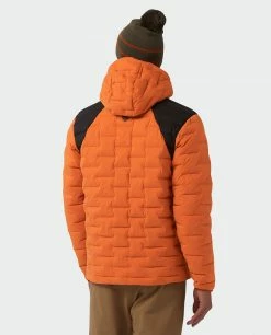 Stio Men's Skillet Stretch Down Hooded Jacket -Stio Online Store M Skillet Stretch Down Hooded Jacket Basecamp Orange 6
