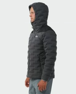 Stio Men's Skillet Stretch Down Hooded Jacket -Stio Online Store M Skillet Stretch Down Hooded Jacket Boundary Black 5