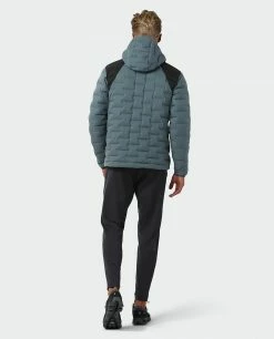 Stio Men's Skillet Stretch Down Hooded Jacket -Stio Online Store M Skillet Stretch Down Hooded Jacket Stormy Weather 10